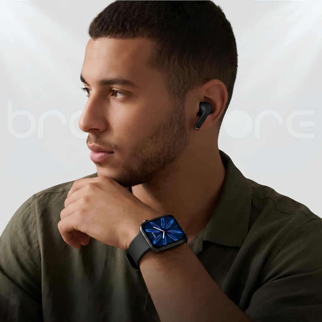 smartwatch GTX12 + Earbuds Noir Bundle