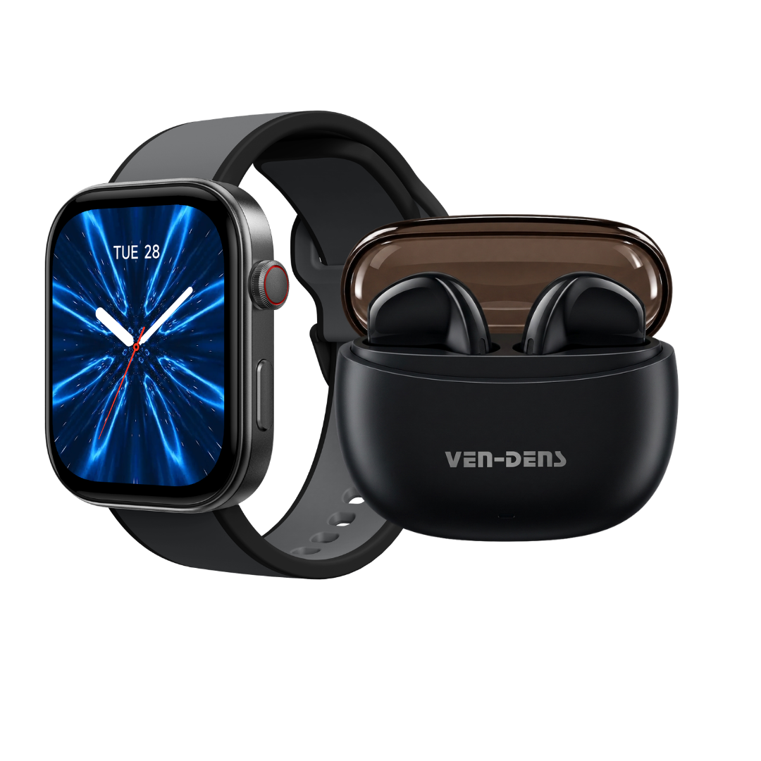 smartwatch GTX12 + Earbuds Noir Bundle