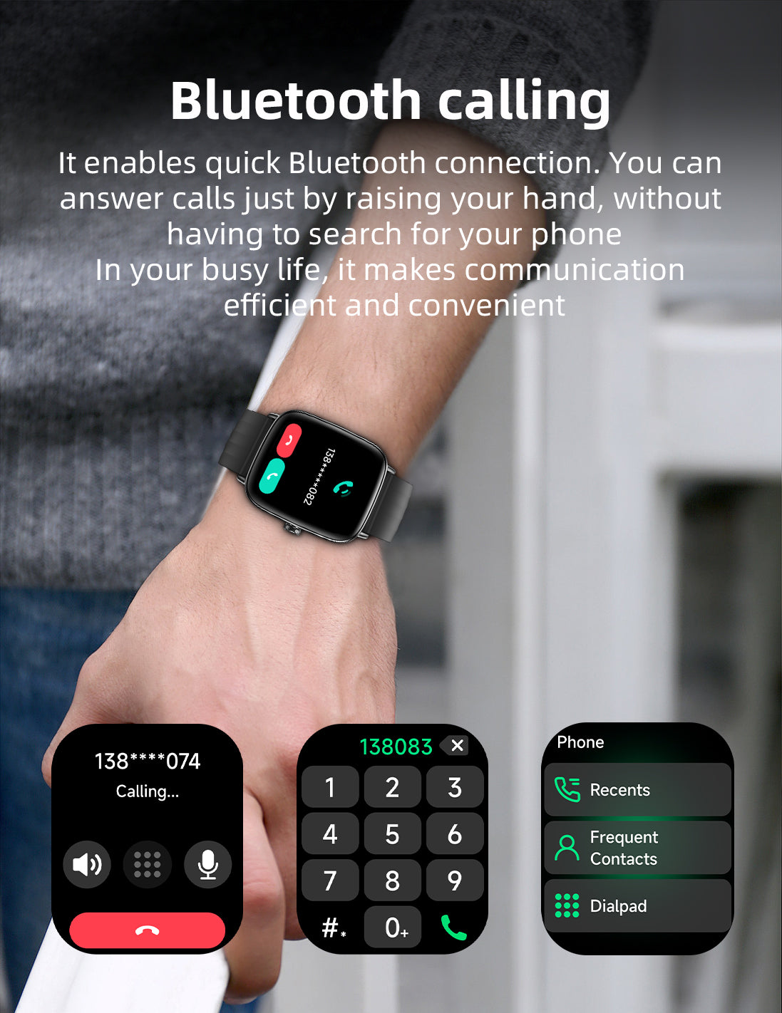 Smartwatch MAXWELL IDW28 - Écran 1,85", en Acier Inoxydable, Bluetooth 5.3, Assistant Vocal IA - Brandstore