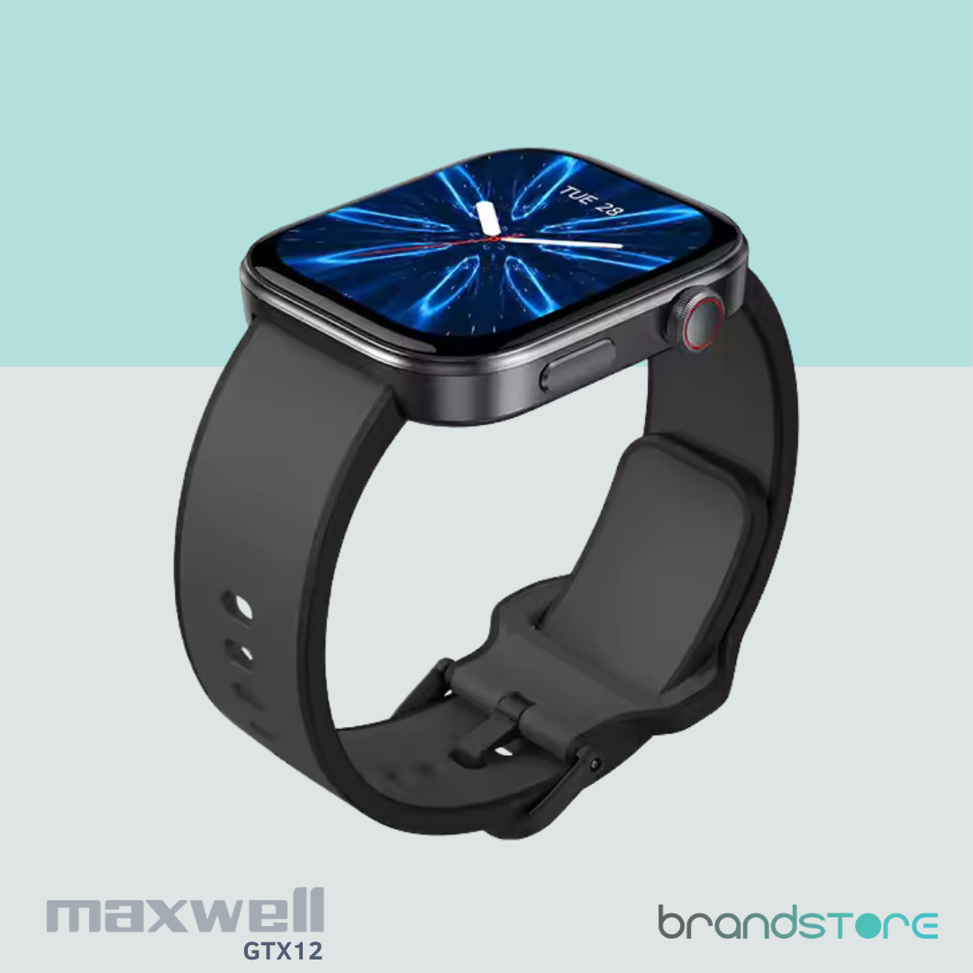 Smartwatch Maxwell GTX12 AMOLED Full Vision HD avec Assistant vocal AI - Brandstore