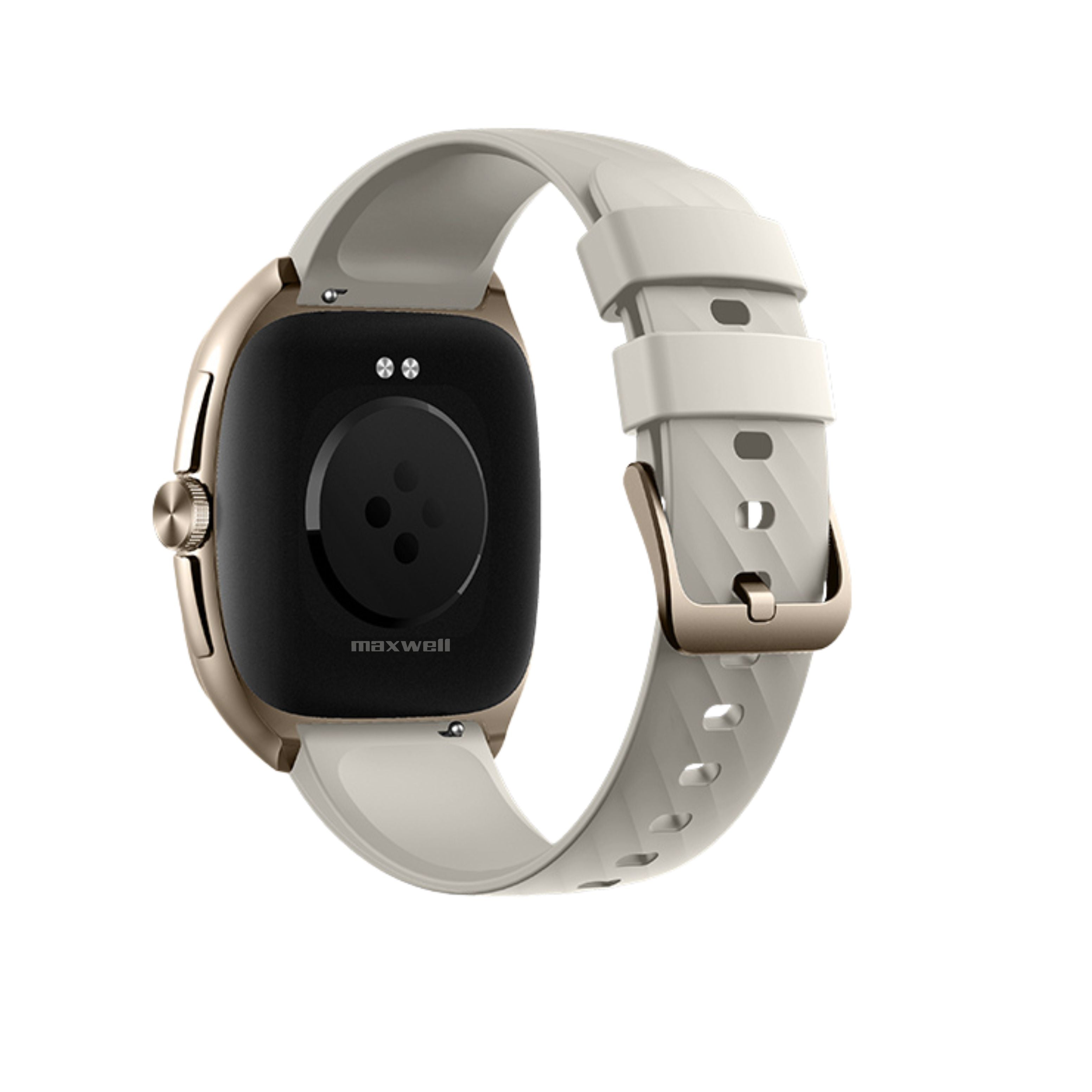 Smartwatch AMOLED Maxwell GTX19 Silver - Écran Incurvé AMOLED, Boîtier Aluminium Léger et Résistant