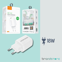 Chargeur VIDVIE PLE249 3A QC 3,0 18W Port USB+Type C - Brandstore