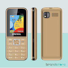 Telephone mobile UNIWA 2.4" Batterie longue durée 1800 mAh,  radio FM sans fil, Double Sim