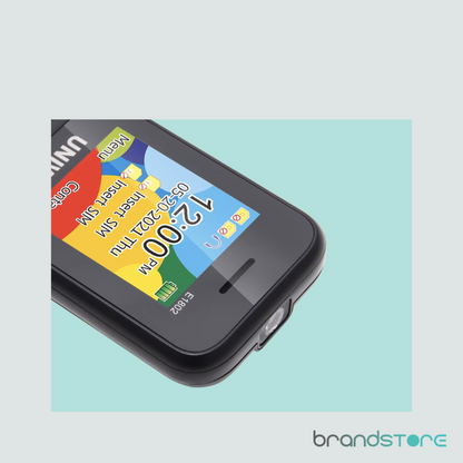 Telephone mobile UNIWA 2.4" Batterie longue durée 1800 mAh,  radio FM sans fil, Double Sim