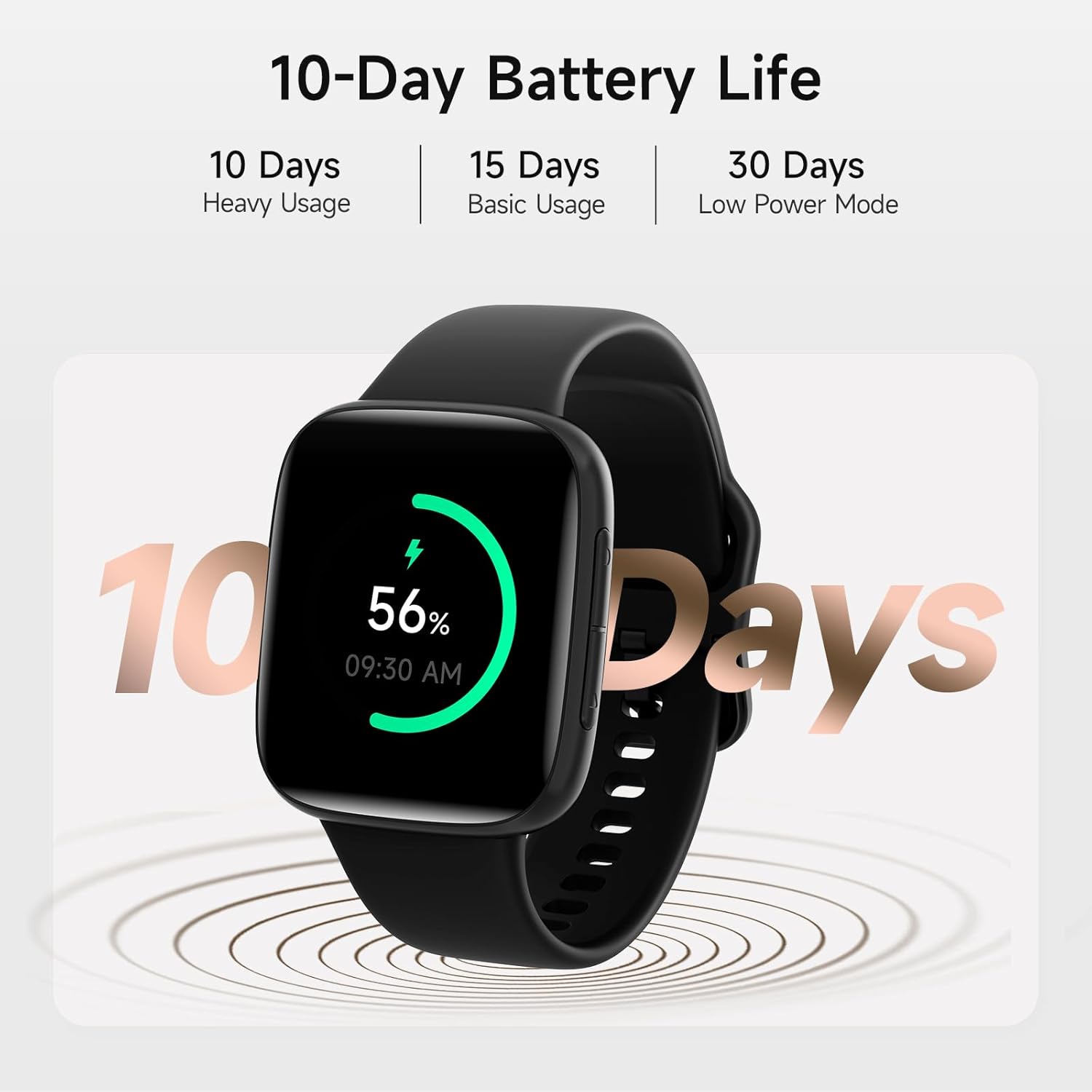 Smartwatch AMOLED Maxwell GTX20 Black Waterproof