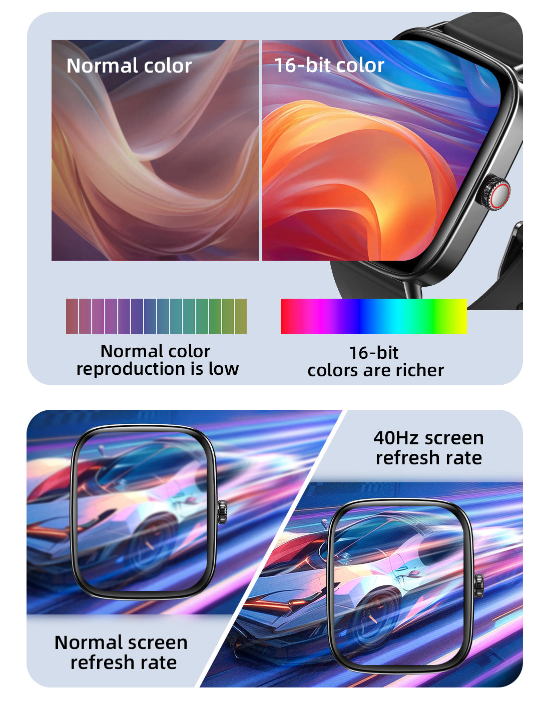 Smartwatch MAXWELL IDW28 - Écran 1,85", en Acier Inoxydable, Bluetooth 5.3, Assistant Vocal IA - Brandstore