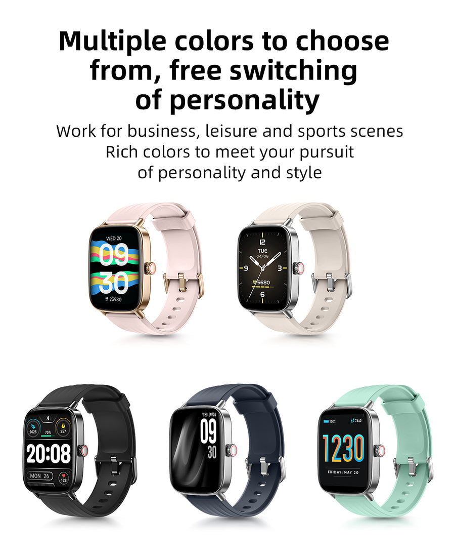 Smartwatch MAXWELL IDW28 - Écran 1,85", en Acier Inoxydable, Bluetooth 5.3, Assistant Vocal IA - Brandstore