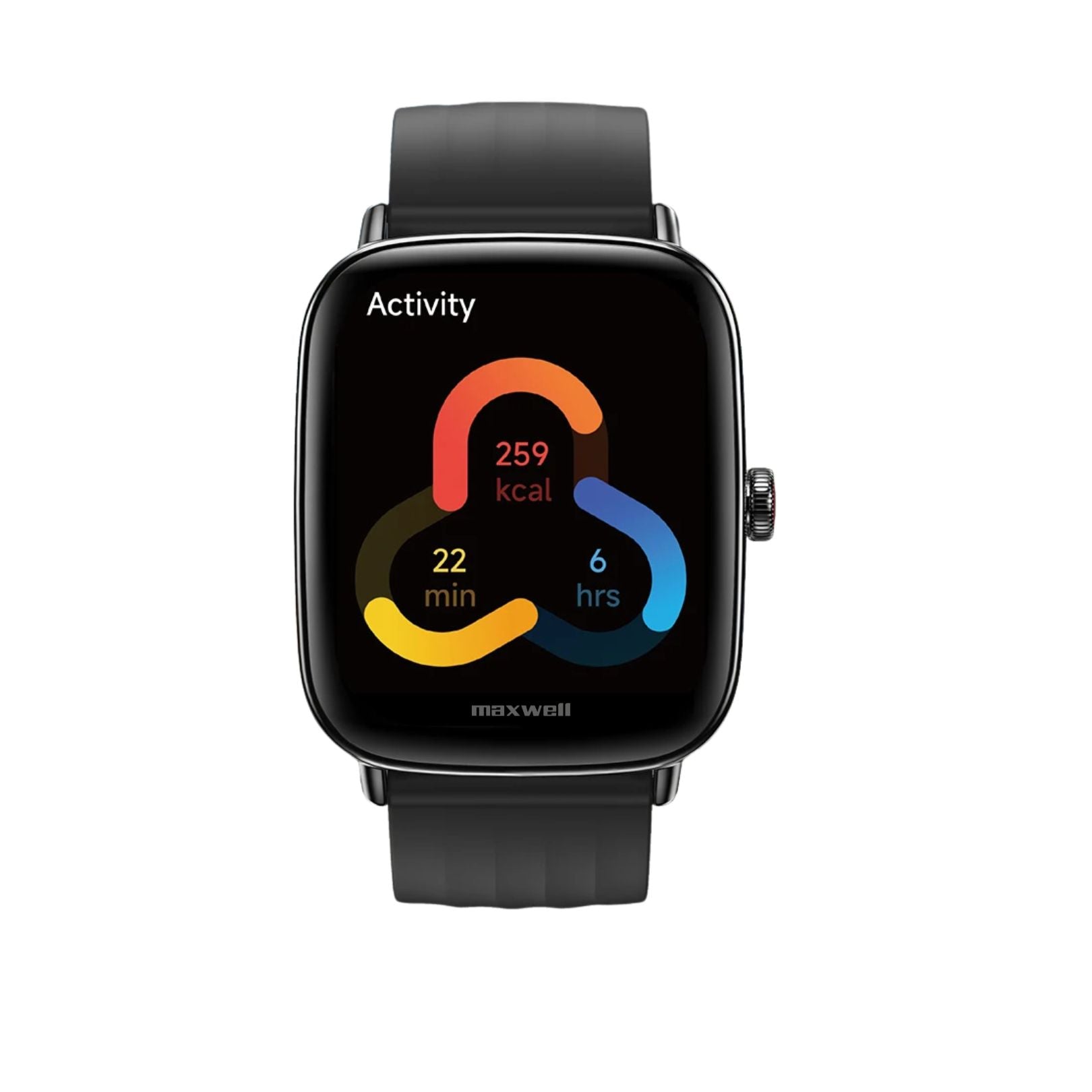 Smartwatch Maxwell IDW28 Black Écran HD 1,85" avec verre CSG