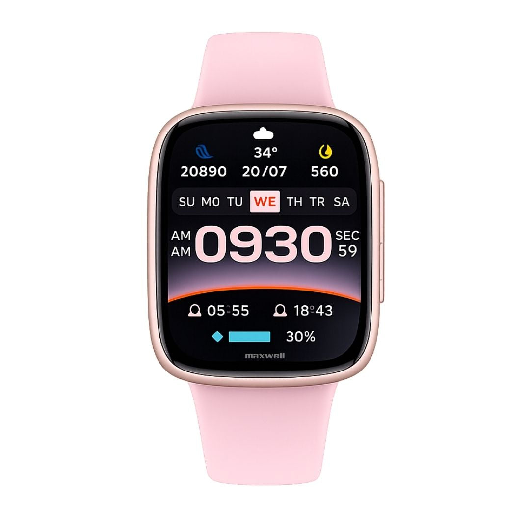 Smartwatch AMOLED Maxwell GTX20 Pink Waterproof