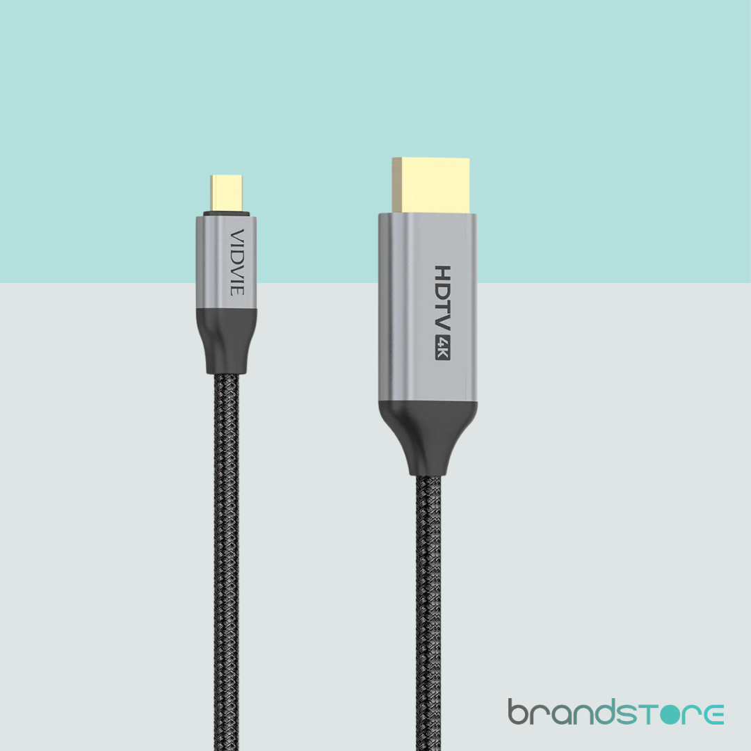 Cable HDMI Vidvie HD01 Type C vers HDMI 2m 4K - Brandstore