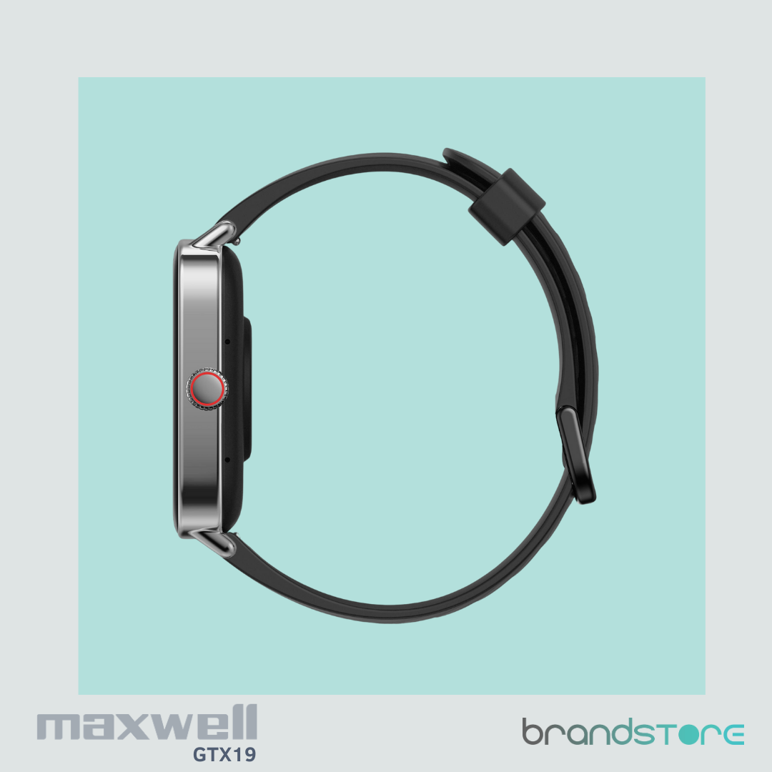 Smartwatch MAXWELL IDW28 - Écran 1,85", en Acier Inoxydable, Bluetooth 5.3, Assistant Vocal IA - Brandstore