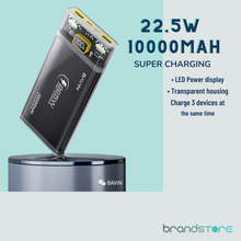 Power Bank BAVIN PC001 10000mAh - Charge Rapide 22.5W PD, Multi-Ports, Portable pour Voyage - Brandstore