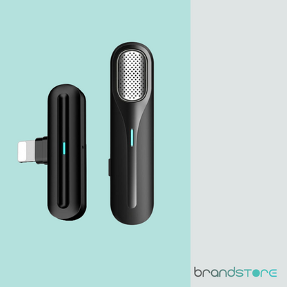 Microphone Sans Fil Vidvie MC01 à Clipser Deux en Un - Double Micro, Réduction de Bruit Intelligente et Charge Rapide - Brandstore