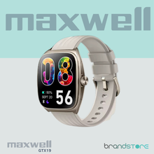 Smartwatch Maxwell GTX19 - Écran Incurvé AMOLED, Boîtier Aluminium Léger et Résistant - Brandstore