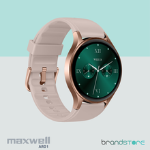 Smartwatch Maxwell AR01 - Suivi de Santé Avancé, Écran AMOLED, Résistant à l'Eau, 120 Modes d'Exercice - Brandstore