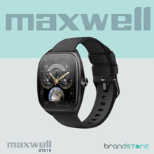 Smartwatch Maxwell GTX19 - Écran Incurvé AMOLED, Boîtier Aluminium Léger et Résistant - Brandstore