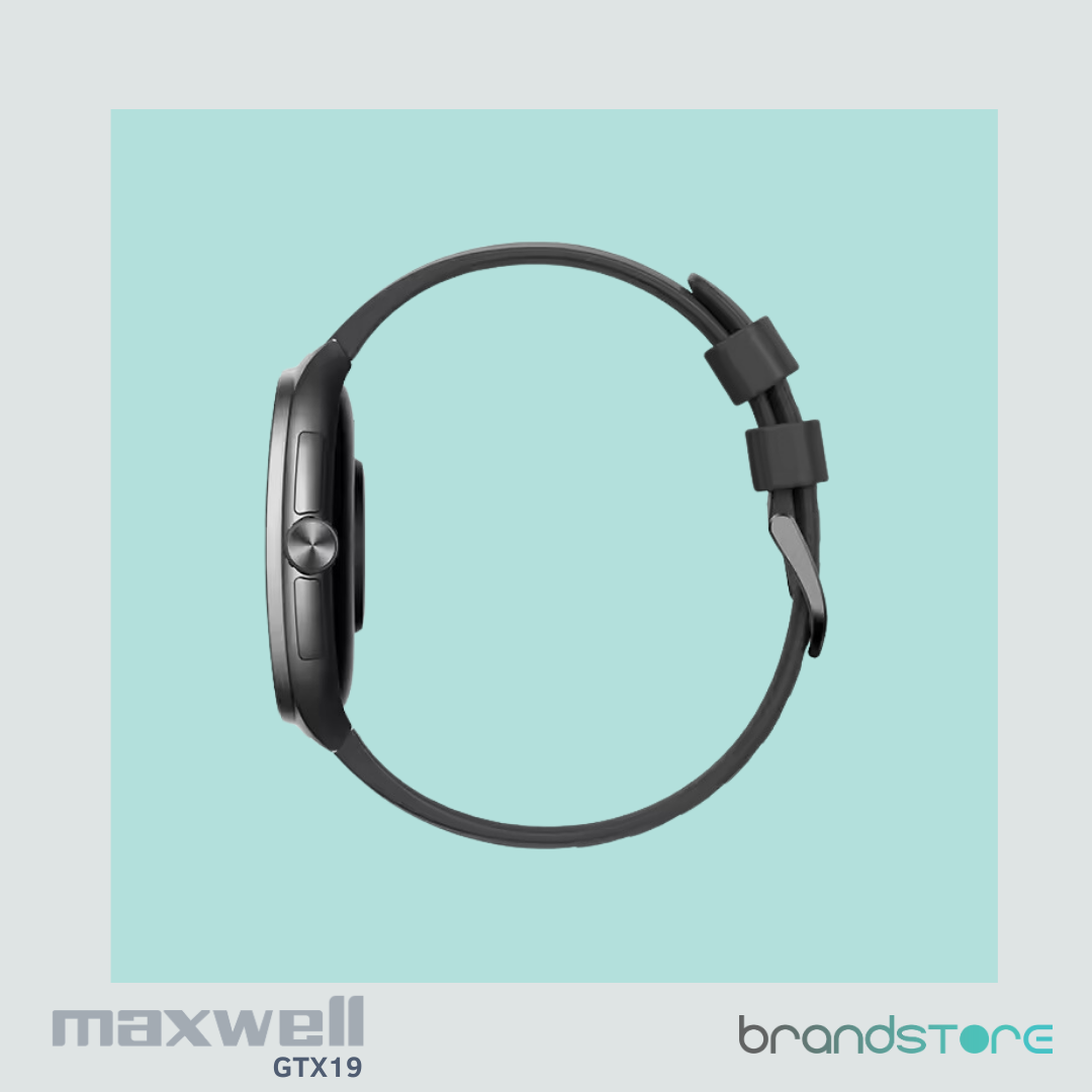 Smartwatch Maxwell GTX19 - Écran Incurvé AMOLED, Boîtier Aluminium Léger et Résistant - Brandstore