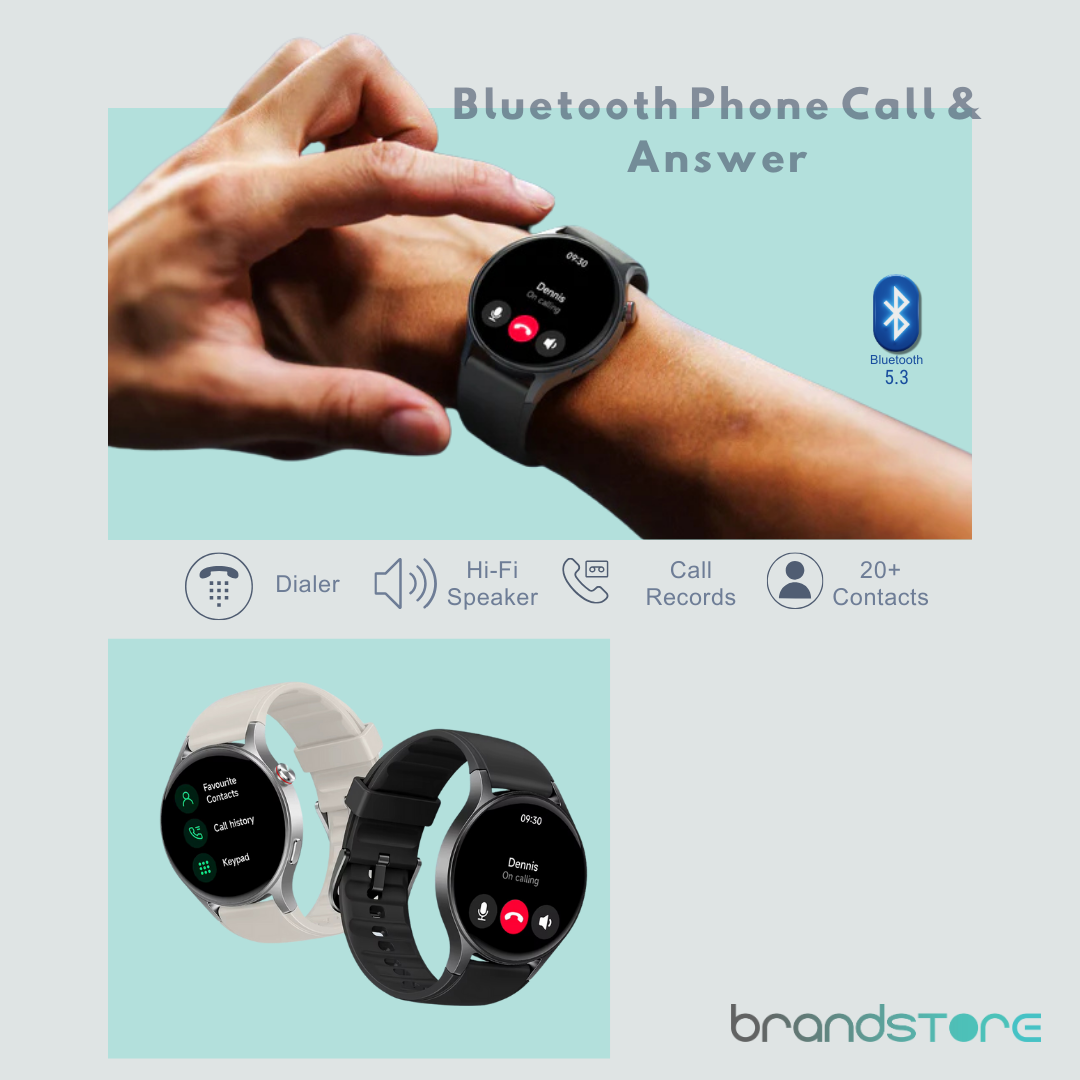 Smartwatch Maxwell AR01 - Suivi de Santé Avancé, Écran AMOLED, Résistant à l'Eau, 120 Modes d'Exercice - Brandstore