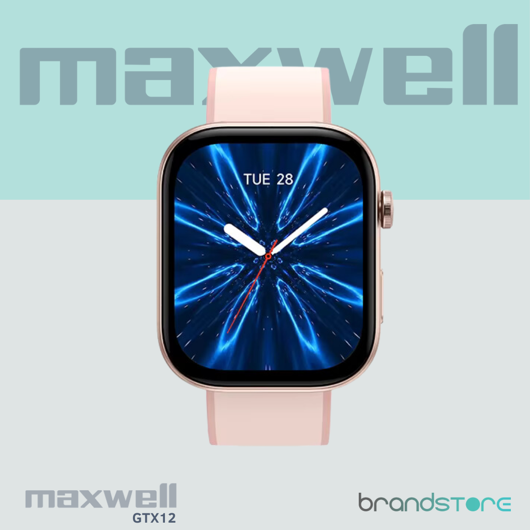 Smartwatch Maxwell GTX12 AMOLED Full Vision HD avec Assistant vocal AI - Brandstore