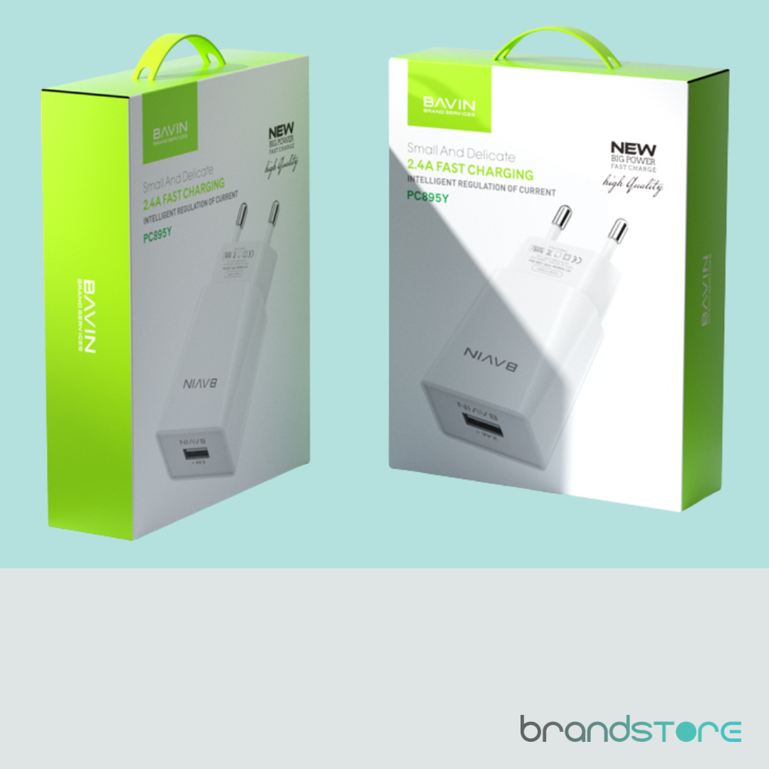 Chargeur Bavin PC895 2.4A Chargeur rapide mural 2.4A - Brandstore
