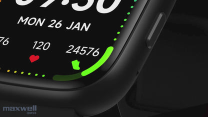Smartwatch Maxwell IDW26 – Design moderne, Appels Bluetooth, Assistant Vocal Alexa
